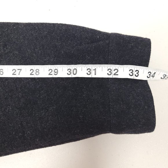 Ermenegildo Zegna Mens Full Zip Jacket Size XXL Black Made In Italy - Picture 5 of 11